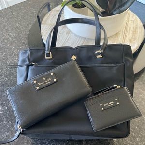 3 Piece Kate Spade Purse/Wallet/CC Wallet